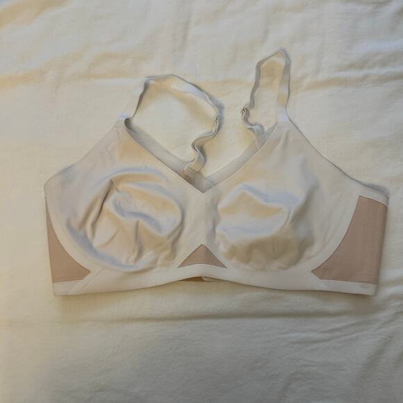 Honeylove Women’s Size XL Bra Beige Mesh Supportive Wireless Comfort - Picture 1 of 4